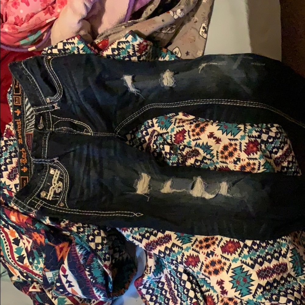 NEW rock revival jeans